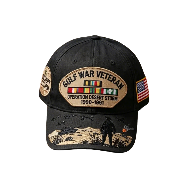Casquette hommage aux vétérans de la guerre du Golfe d'Esslyn