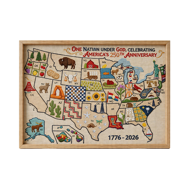Kit de broderie Esslyn™ Land of Liberty