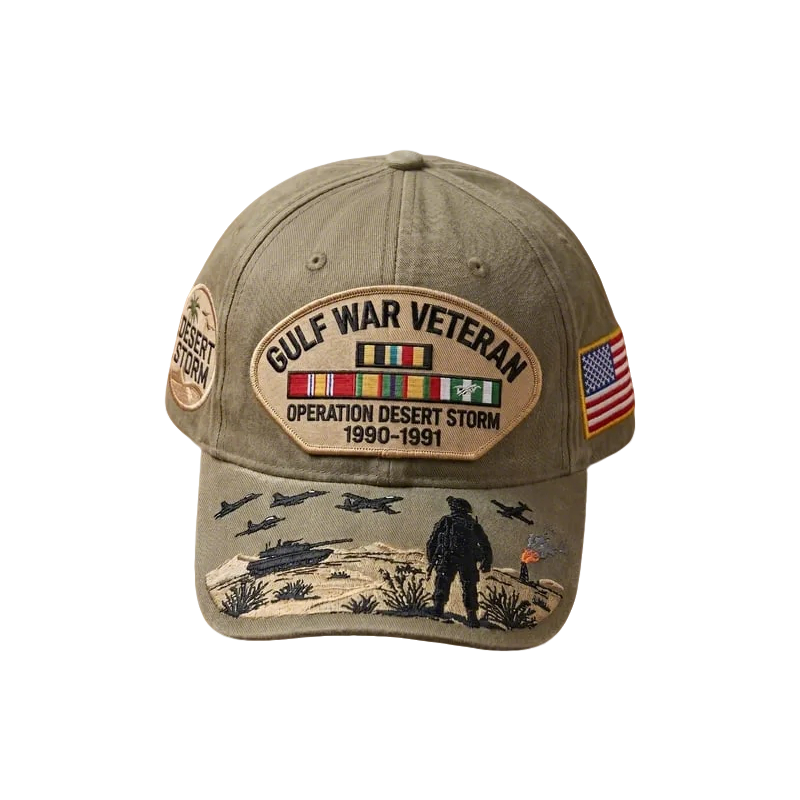 Casquette hommage aux vétérans de la guerre du Golfe d'Esslyn
