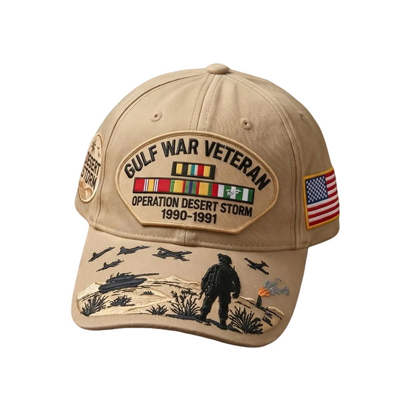 Casquette hommage aux vétérans de la guerre du Golfe d'Esslyn