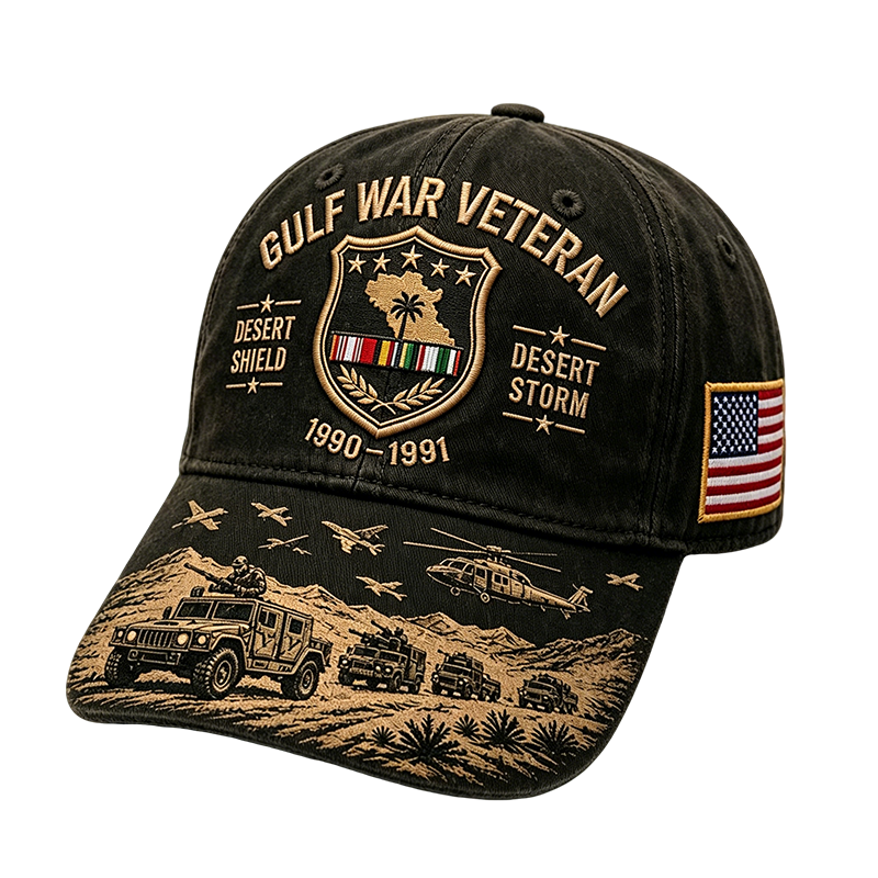 Casquette hommage aux vétérans de la guerre du Golfe d'Esslyn