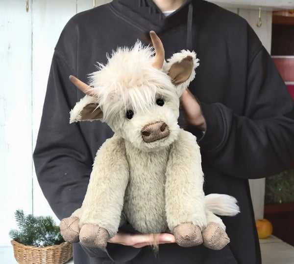 Peluche Vache Écossaise Theorbi™