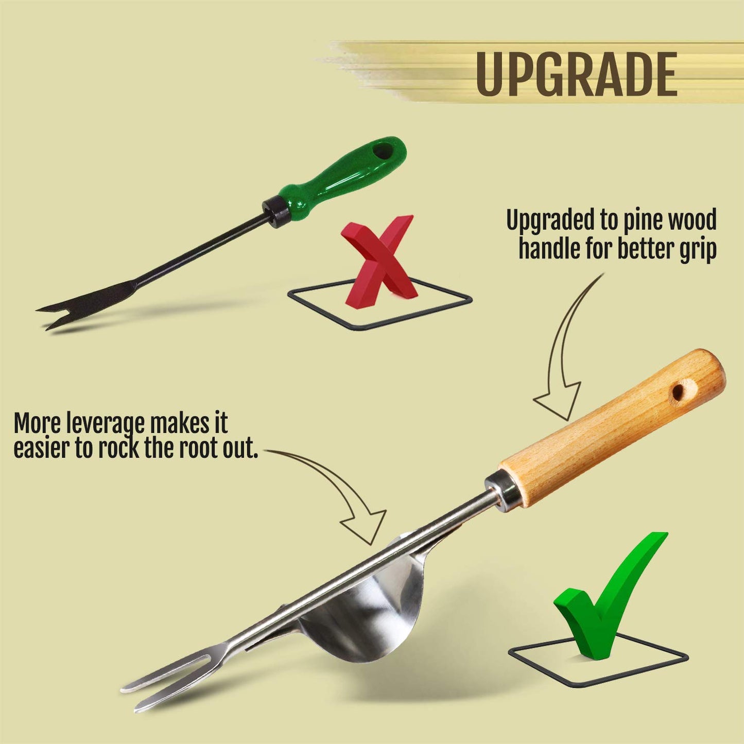 Sherem Stainless Steel Weed Remover