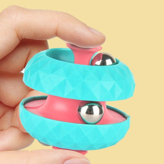 Track Pinball Finger Spinner