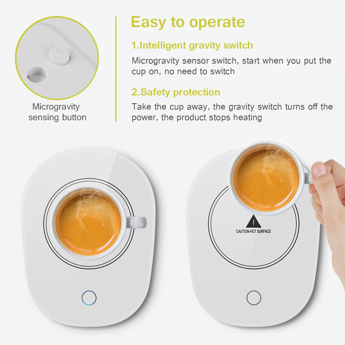 COLAPA™ Kaffeetassen-Heizplatte