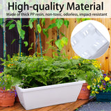 Rectangular Window Box Planter