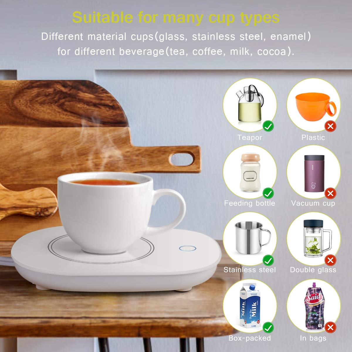 COLAPA™ Kaffeetassen-Heizplatte