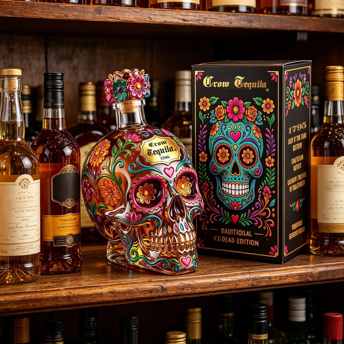 Jose Cuerv Day of the Dead Limited Edition Tequila