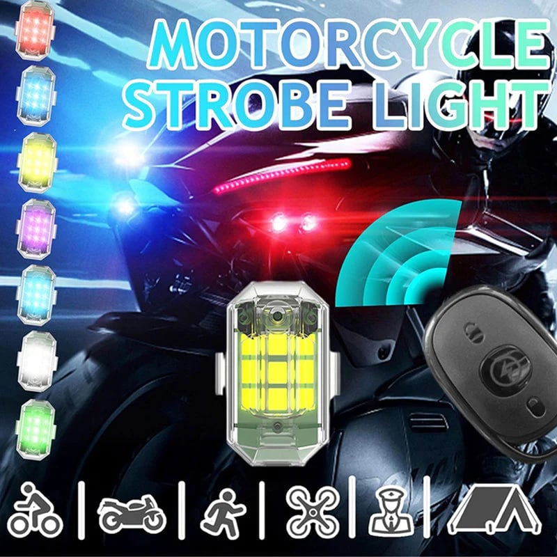 Kabellose LED-Stroboskoplampe mit hoher Helligkeit
