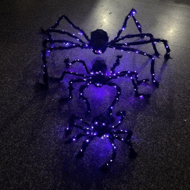 Araignée Lumineuse d'Halloween