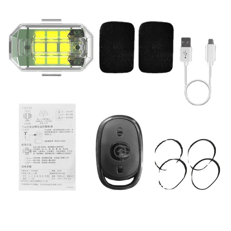 Kabellose LED-Stroboskoplampe mit hoher Helligkeit