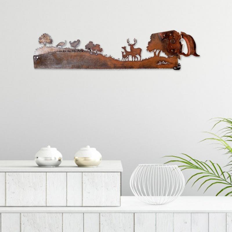 Cut Hand Saw Metal Art