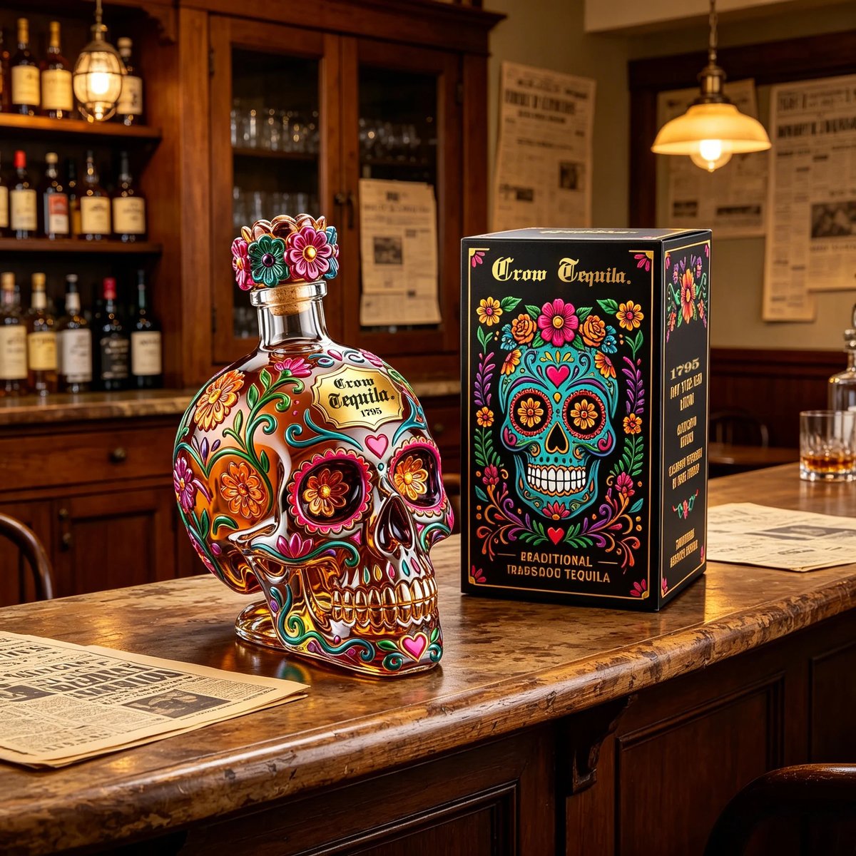 Jose Cuerv Day of the Dead Limited Edition Tequila