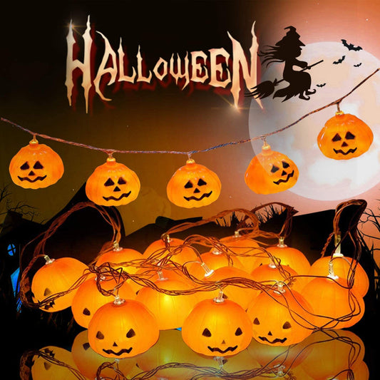 Kürbislichter Halloween Dekoration Lichterkette
