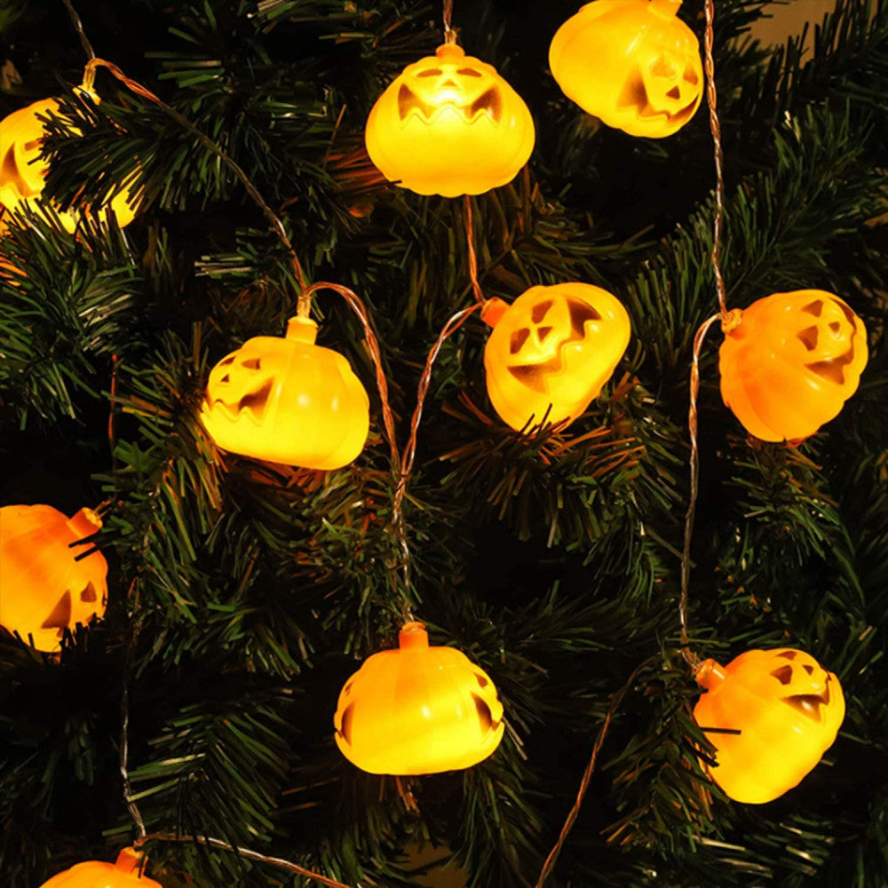 Kürbislichter Halloween Dekoration Lichterkette