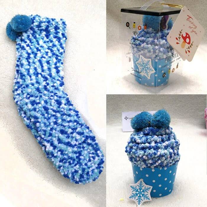 Winter Fuzzy Slipper Socks WIth Gift Box🔥Buy 5 Get FREE SHIPPING - Keilini
