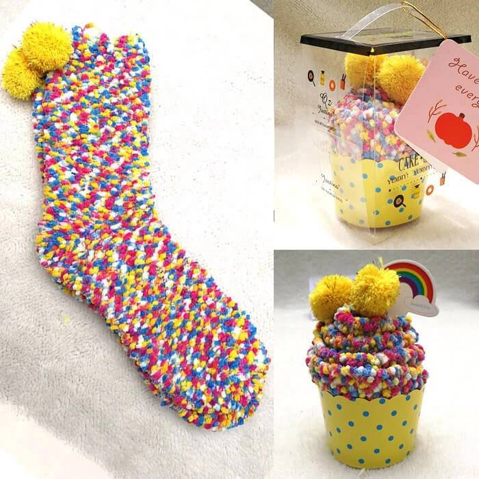 Winter Fuzzy Slipper Socks WIth Gift Box🔥Buy 5 Get FREE SHIPPING - Keilini