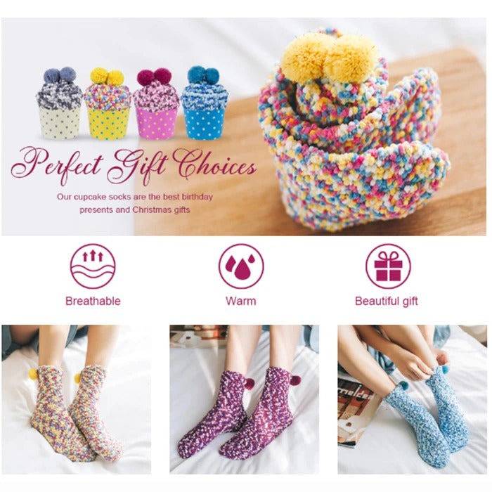 Winter Fuzzy Slipper Socks WIth Gift Box🔥Buy 5 Get FREE SHIPPING - Keilini