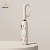 Umbrella with Novelty Carabiner Handle