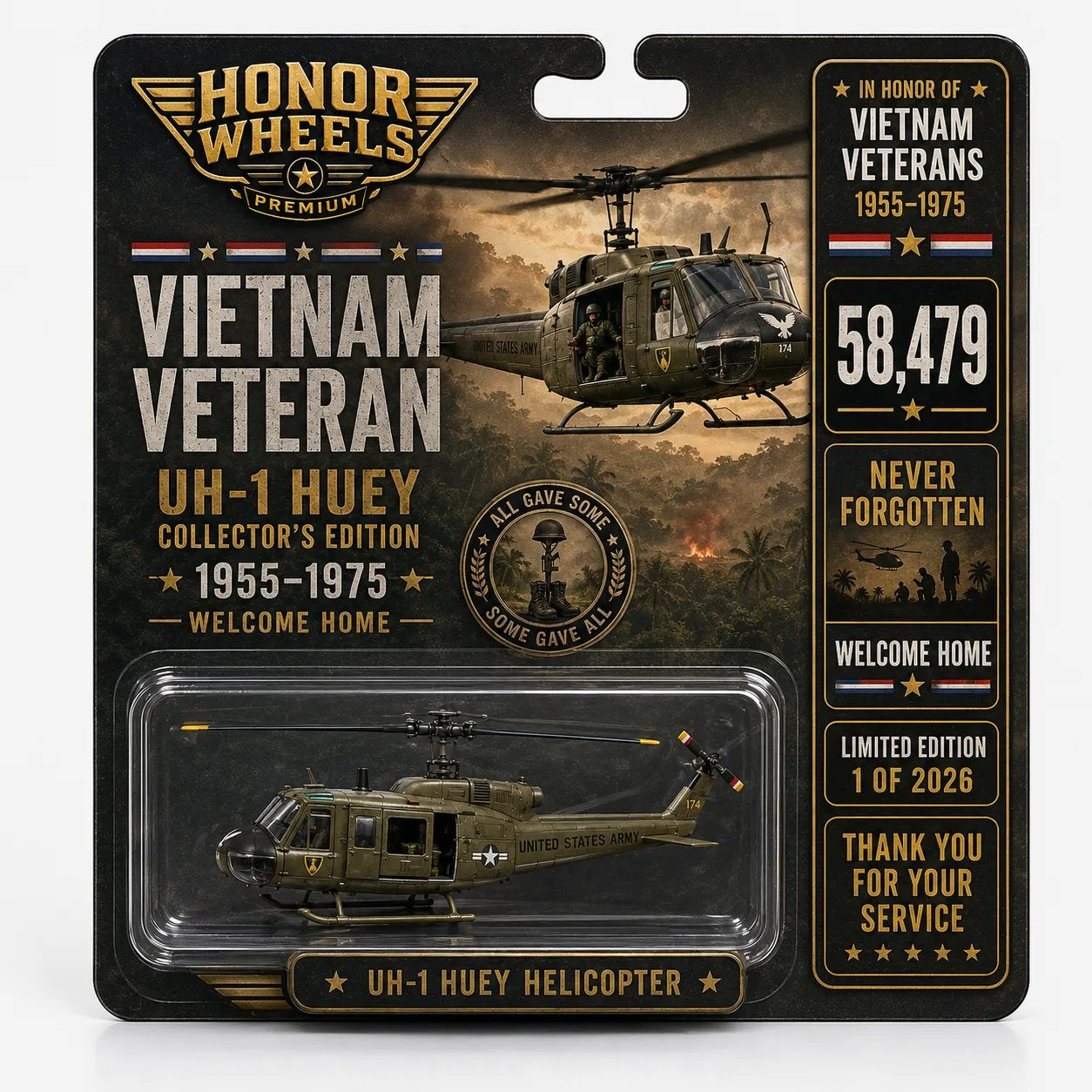 Vietnam Veteran Honor Wheels Collector’s Edition