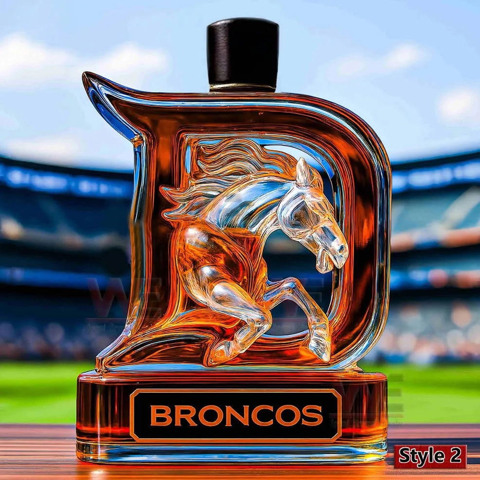 Bouteille de whisky des Broncos de Denver