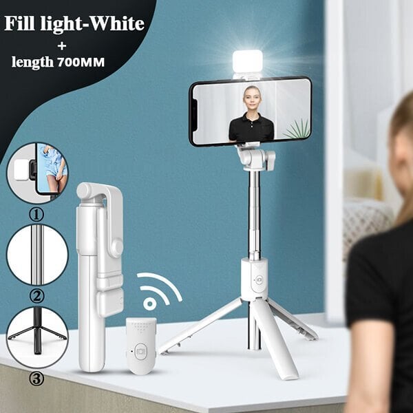 6 in 1 Wireless Bluetooth Selfie Stick