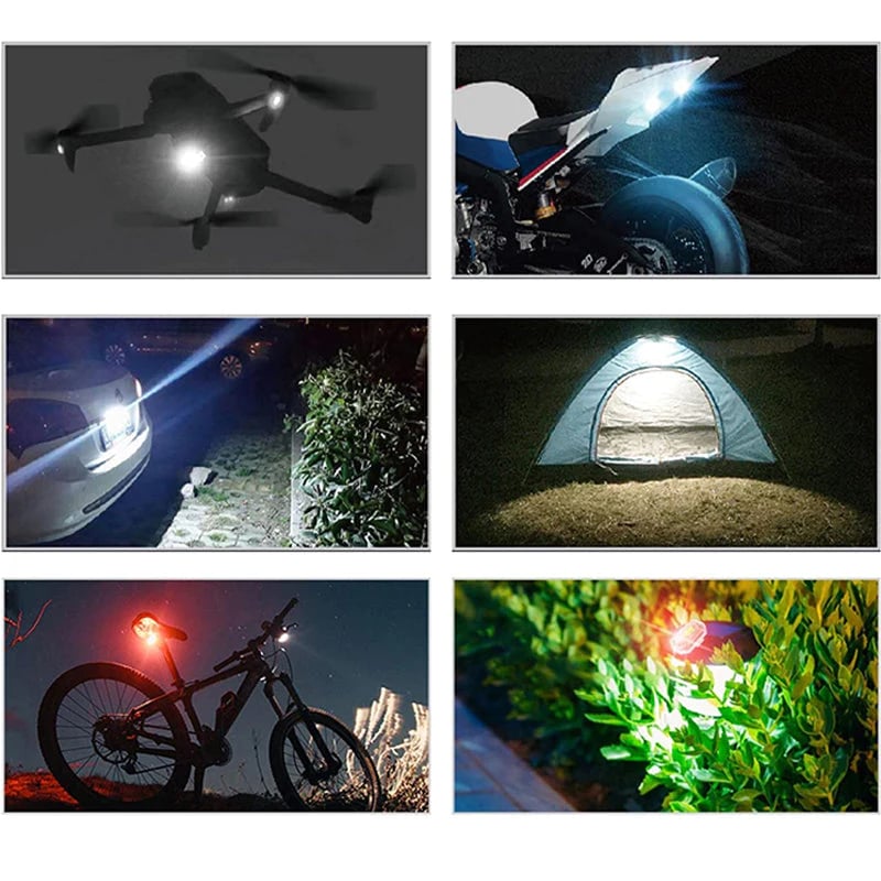 Kabellose LED-Stroboskoplampe mit hoher Helligkeit