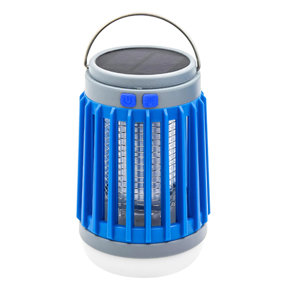 2 In1 LED USB Solar Power Mosquito Killer Lamp