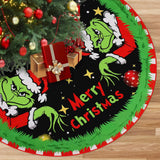 SheremArt Grinch Christmas Tree Skirt