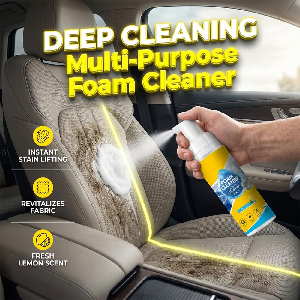 4-in-1 Multi-Enzyme Foam Spray Cleaner