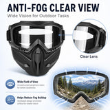 2026 Upgraded Detachable Full Face Anti-Fog Grass Cutting Goggles