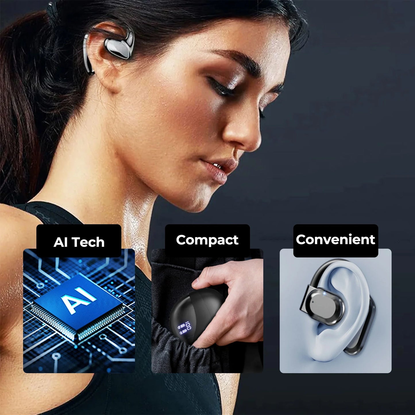 Hilipert Smart AI Translation Earbuds