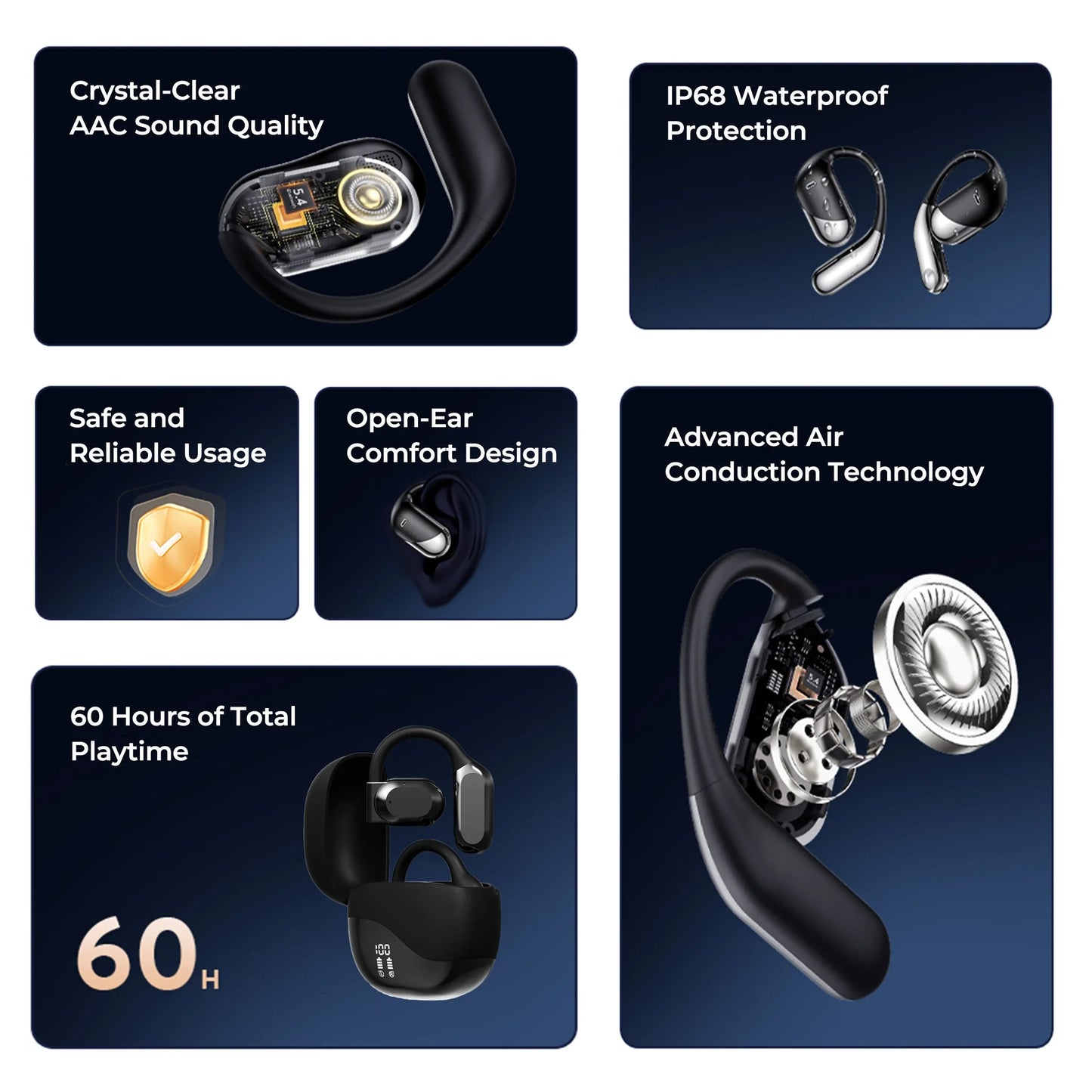 Hilipert Smart AI Translation Earbuds