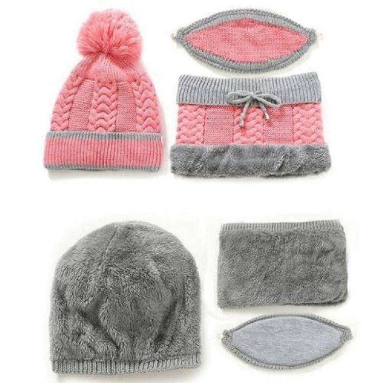 2022 New 3 in 1 Winter Beanie Set - Keilini