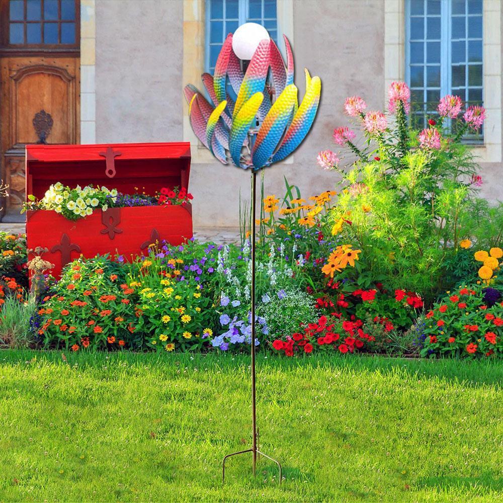 Éoliennes de jardin et moulins à vent décoratifs