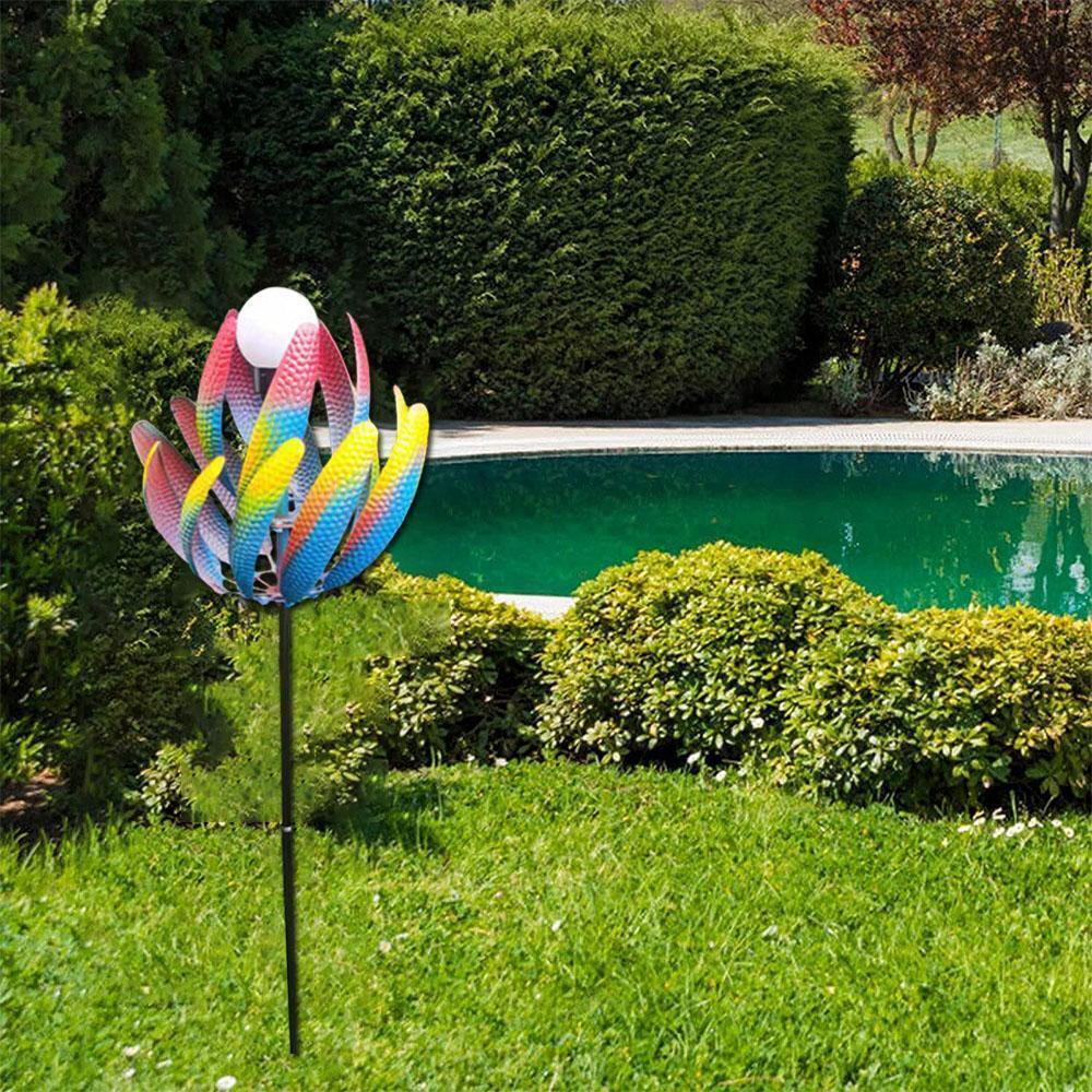 Éoliennes de jardin et moulins à vent décoratifs