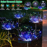 Solar Outdoor Waterproof Yard Fireworks Light - 150 LED Solar Light Depot 