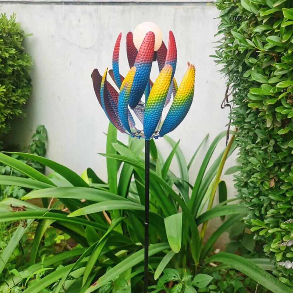 Éoliennes de jardin et moulins à vent décoratifs