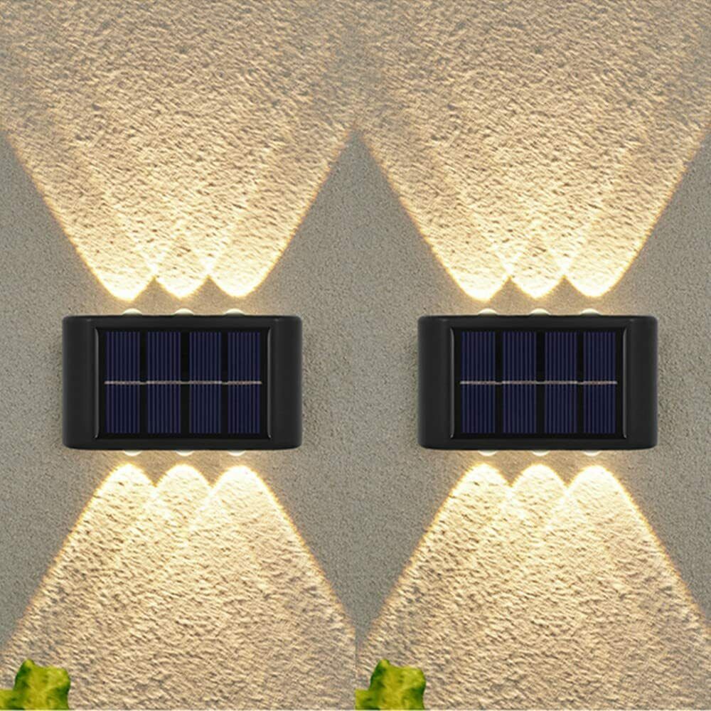Solare Wandlampe