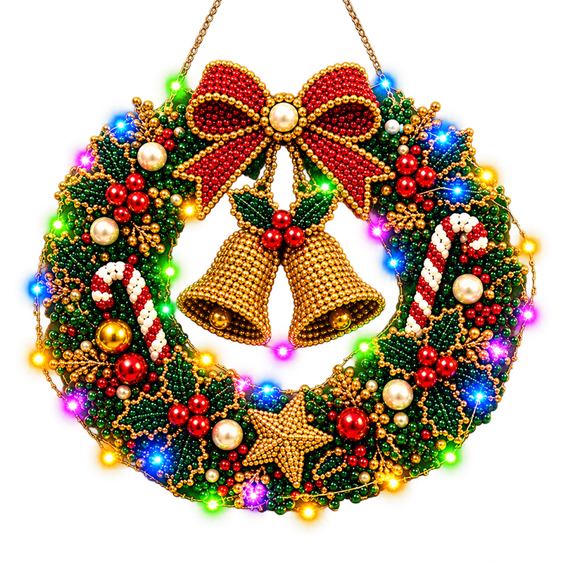 Esslyn Welcome Glow Wreath