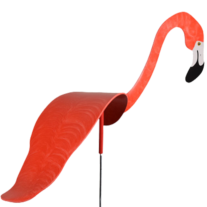 Sherem Metall tanzende Flamingos