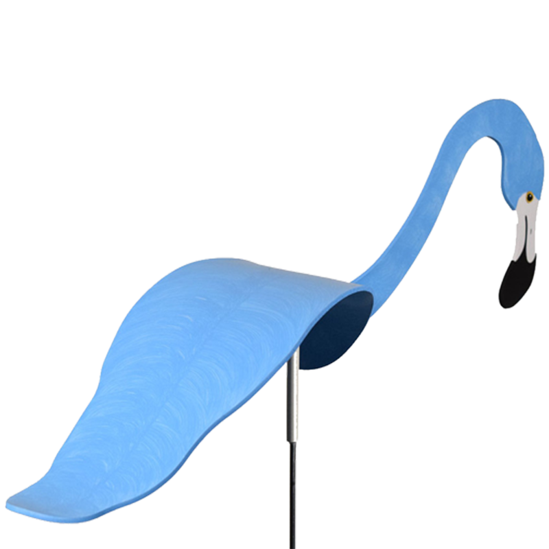 Sherem Metall tanzende Flamingos