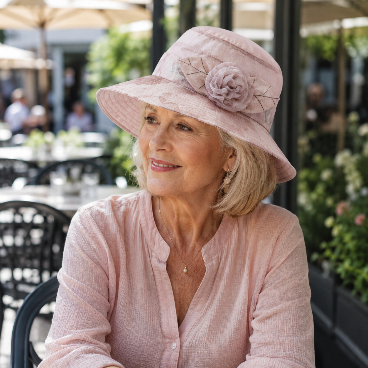 Women’s Ice-Silk Wide Brim Sun Hat 🌸