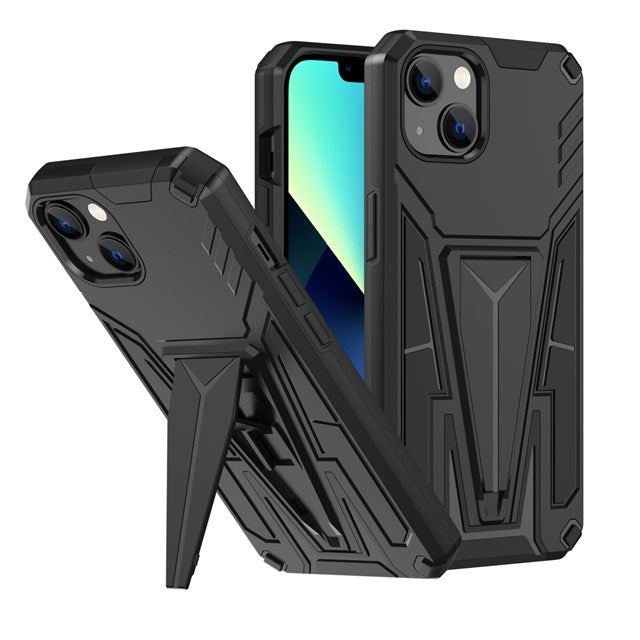 New Extraordinary Armor Bracket Magnetic Phone Case For iPhone 13