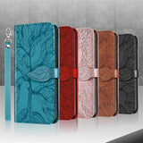 New 3D Embossed Life Tree Wallet Phone Case For Samsung S Series