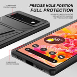 New Extraordinary Armor Bracket Magnetic Case For Google Pixel 6