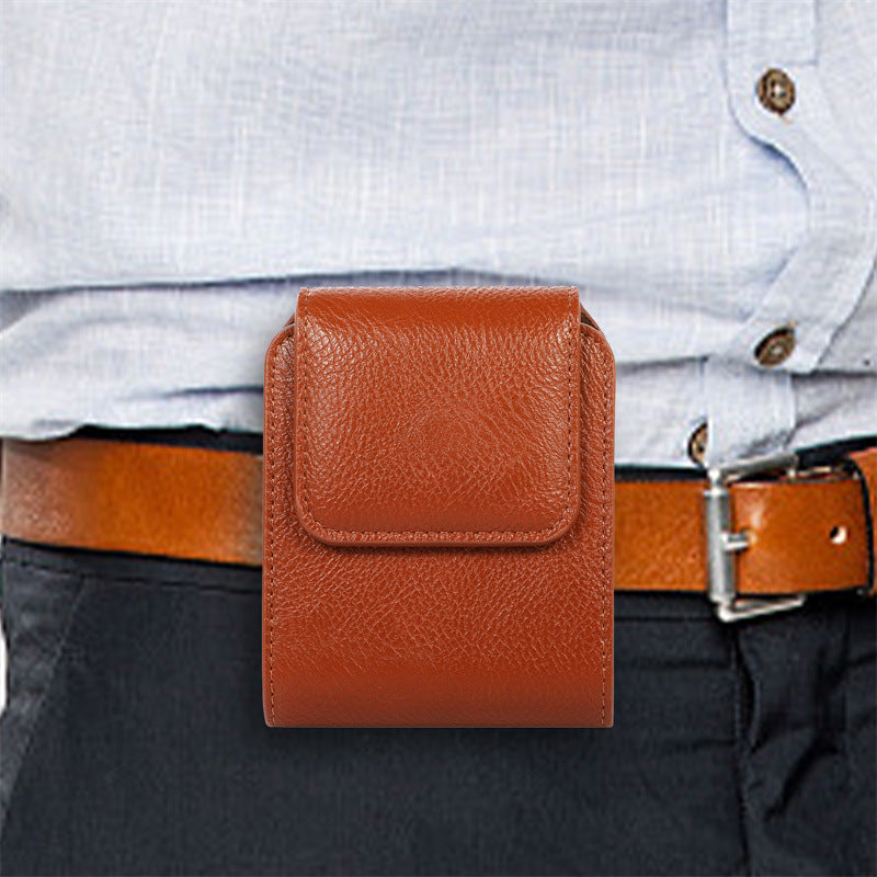 Litschi-Faltbildschirm-Gürteltasche für Samsung Galaxy Z Flip3 5G