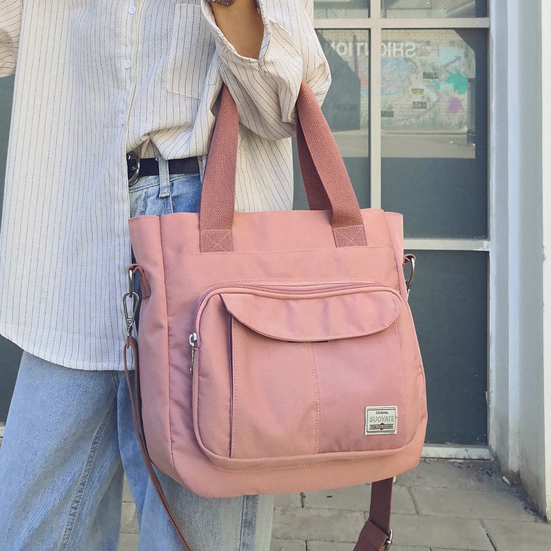Damen-Schultertasche, leicht, mit großem Fassungsvermögen