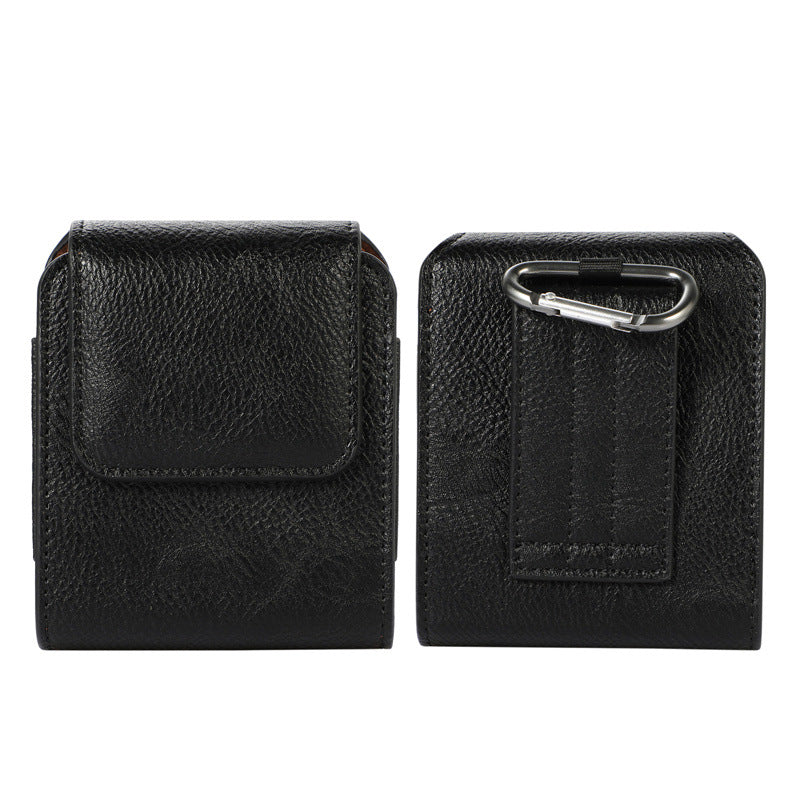 Litschi-Faltbildschirm-Gürteltasche für Samsung Galaxy Z Flip3 5G