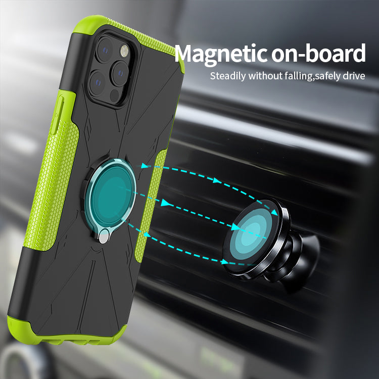 Robot 3 in 1 Heavy Duty Defender Case For iPhone 12 Series